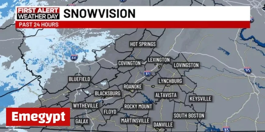 Monday Weather Alert: Wintry Conditions Mark Start of Work Week