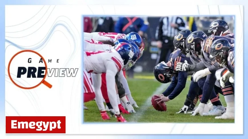 Giants Face Bears in 2025 Week 10 Showdown