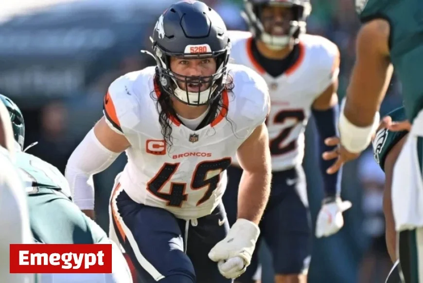 Broncos’ Alex Singleton Celebrates Successful Cancerous Tumor Removal
