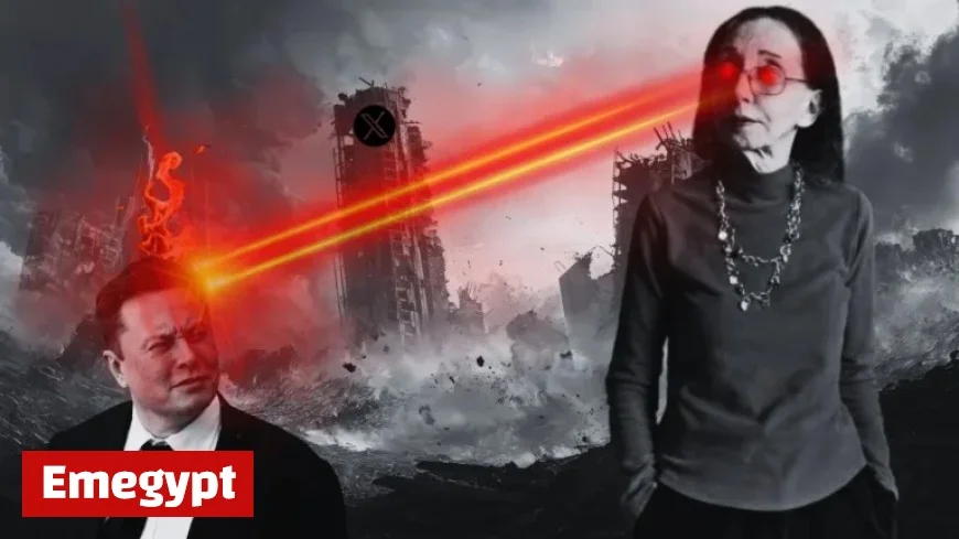 Joyce Carol Oates Criticizes Elon Musk on His Own Platform