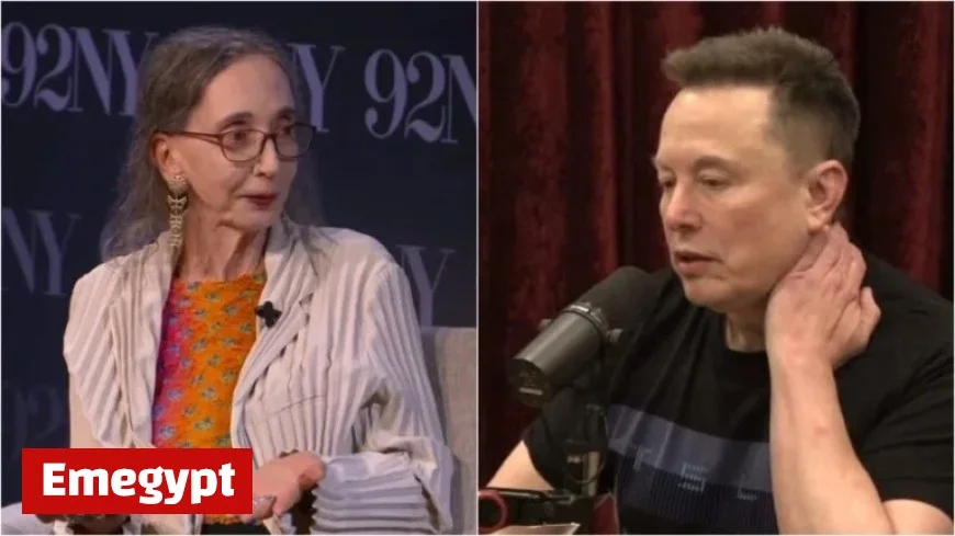 Joyce Carol Oates Criticizes Elon Musk Directly on His Platform