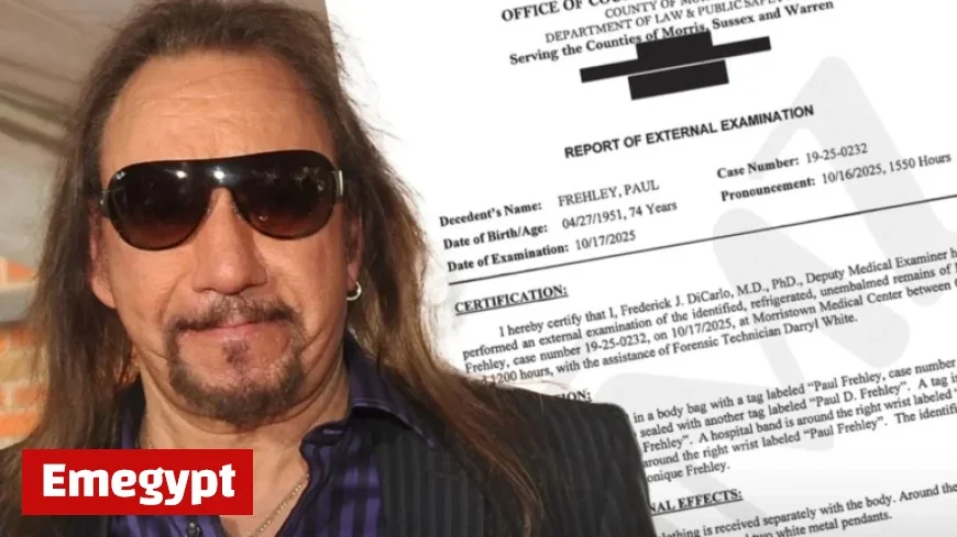 KISS Guitarist Ace Frehley’s Cause of Death Revealed