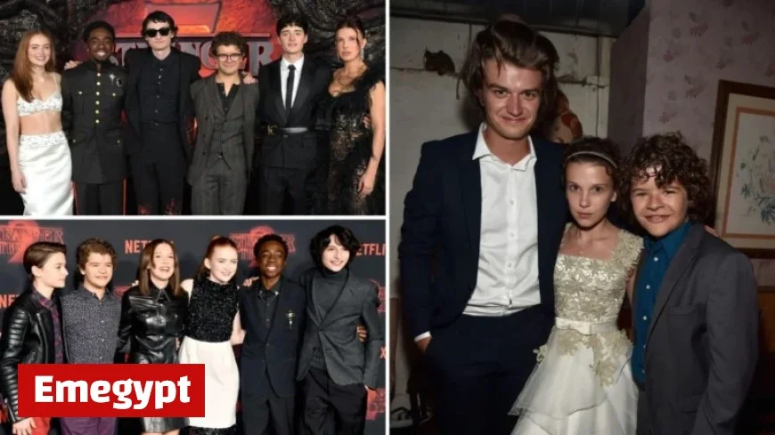 ‘Stranger Things’ Cast Evolution: First to Last Premieres Photos