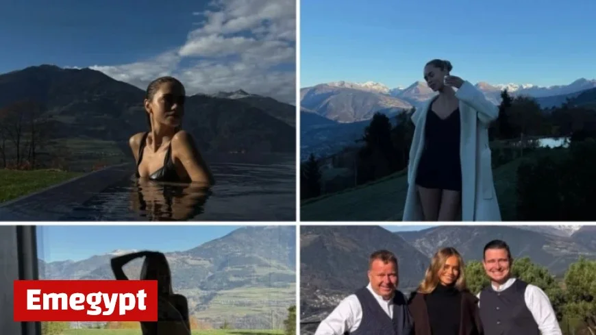 Laila Hasanovic Celebrates Birthday with Mountain Escape in Alto Adige