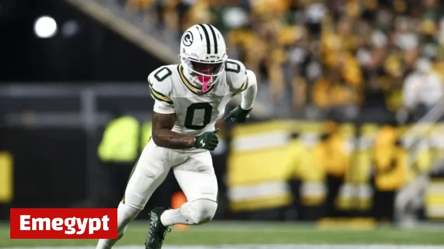 Packers Question Injury Status for Matthew Golden, Zach Tom