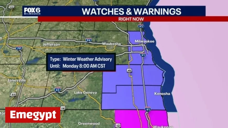 Southeast Wisconsin Faces Winter Weather Advisory