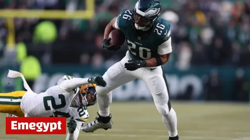Packers Defense Aims to Halt Eagles’ Running Back Saquon Barkley