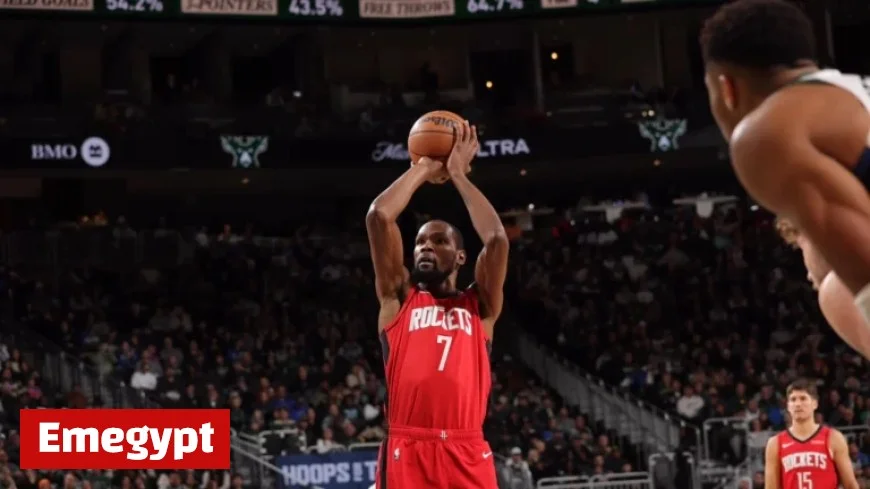 Durant vs. Giannis Showdown Electrifies NBA Fans; Rockets Defeat Bucks