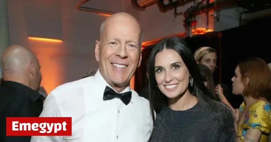 Demi Moore Backs Bruce Willis at Dementia Benefit Event