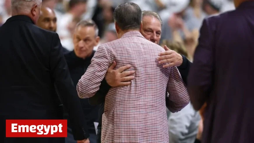 Izzo Leads Michigan State to Victory Over Arkansas and Calipari