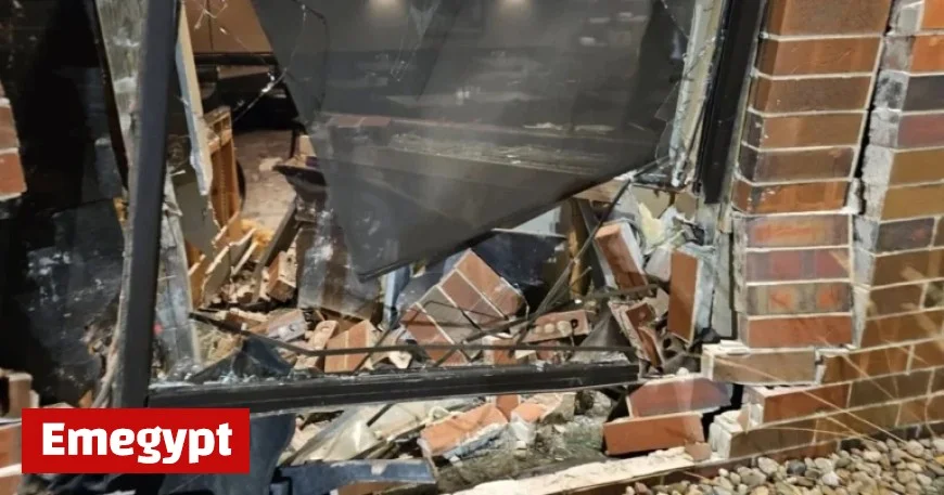 Car Collides with Pagliai’s Pizza in Johnston, Iowa