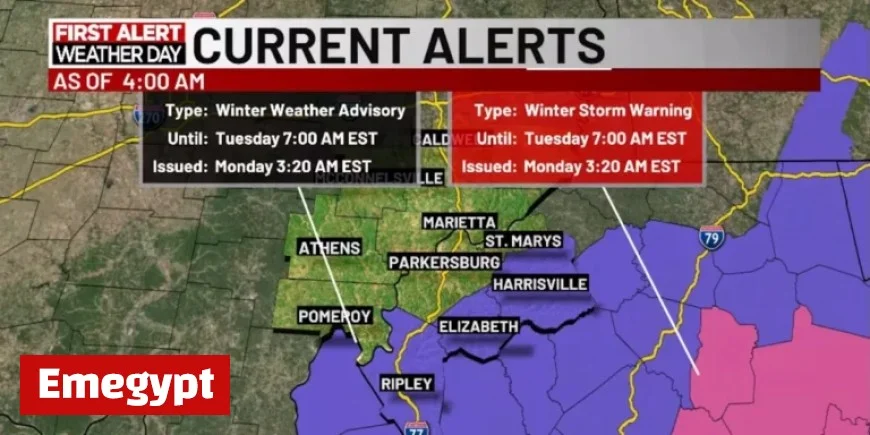 First Snowfall of the Season Prompts Weather Alert