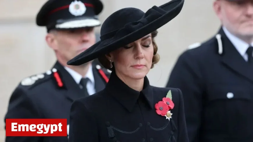 Princess Kate Honors Fallen War Heroes at National Memorial Tribute