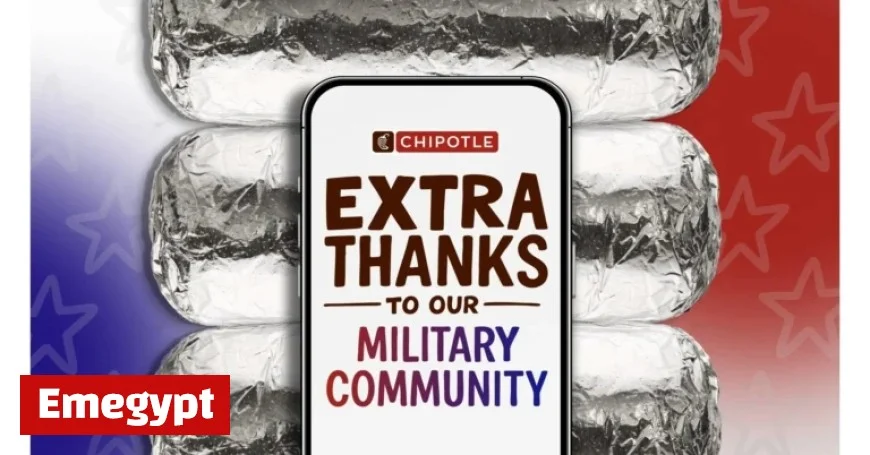 Chipotle Celebrates Veterans Day with Free Entrée for Service Members