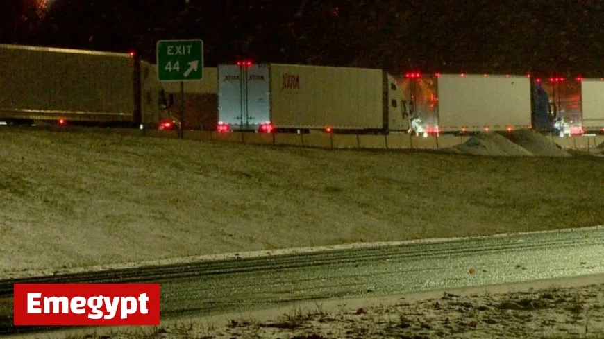 Hazardous Cold Weather Sparks Traffic Chaos on WNC Interstates