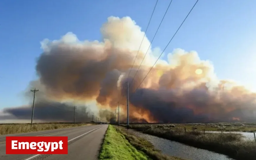 Four States Face Simultaneous Freezing Temperatures and Fires Warnings