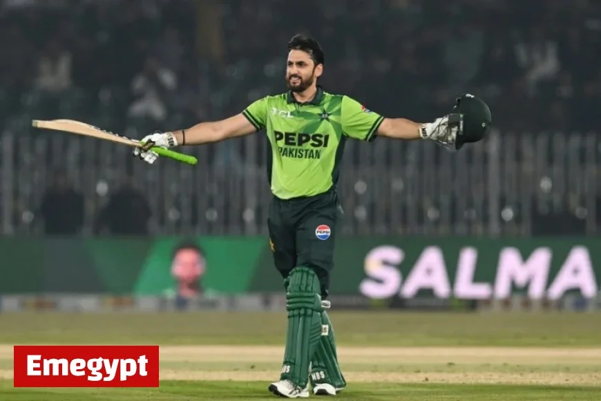 Agha’s Century Propels Pakistan to 299-5 in First ODI Against Sri Lanka