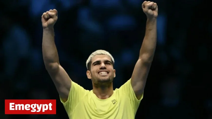 Alcaraz Overcomes Fierce Challenge from Fritz Nearly Secures Spot in Masters Semifinals