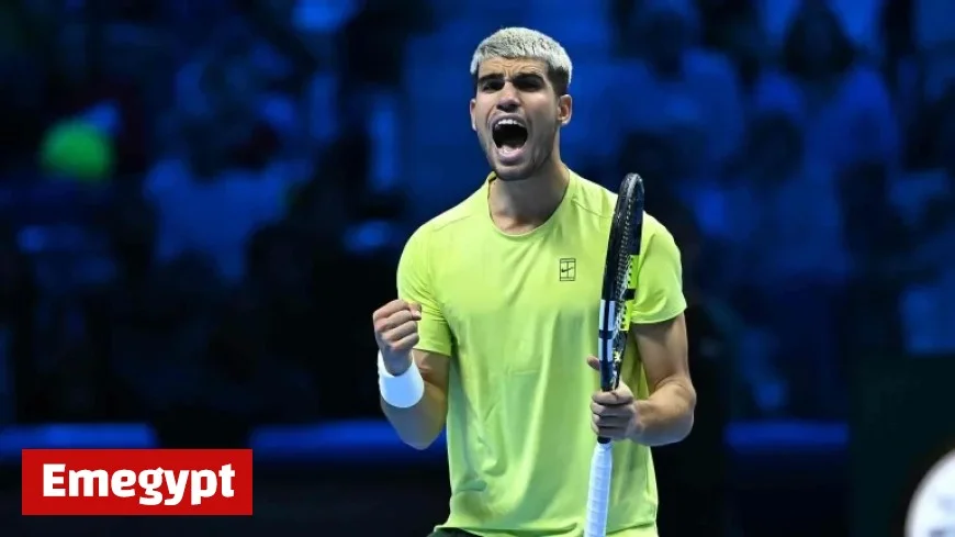 Alcaraz Advances Closer to SF and Year-End No. 1 Ranking in Turin