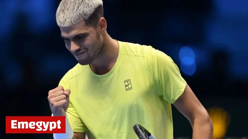 Alcaraz Dominates ATP Finals Opener with Straight Sets Victory