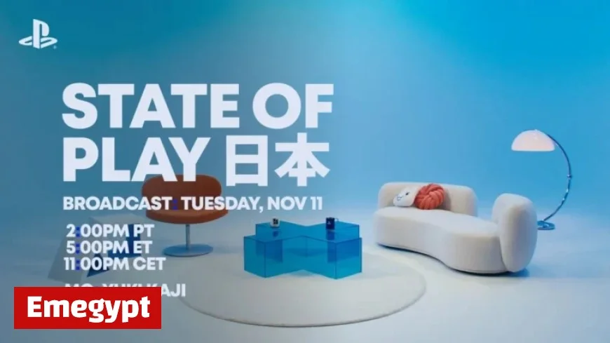 State of Play Japan Broadcasts Live Today, November 11