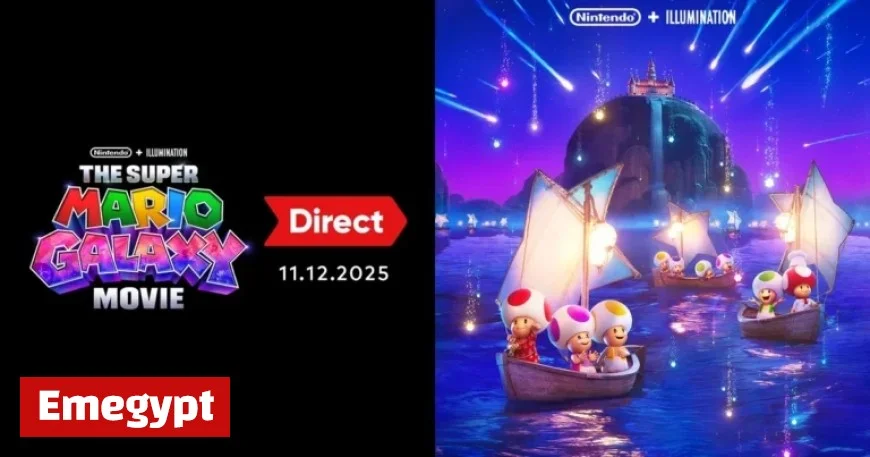 Nintendo Direct to Reveal Super Mario Galaxy Movie Trailer on Nov 12, 2025