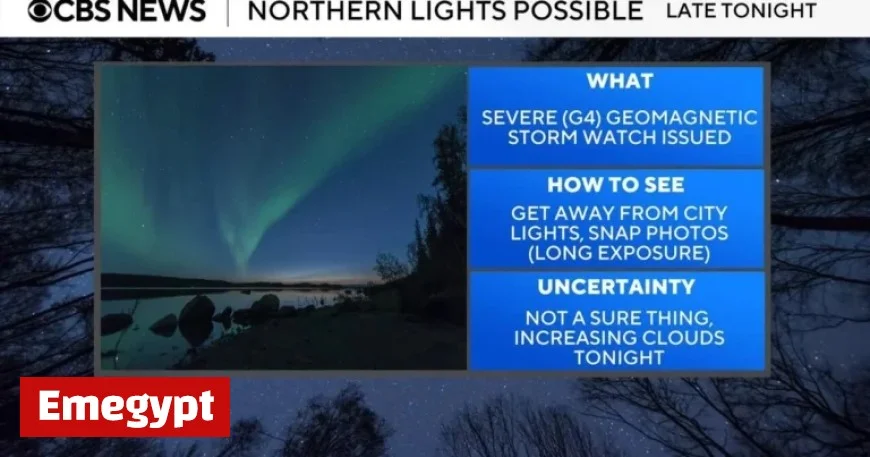 Strong Geomagnetic Storm Enhances Aurora Visibility in Maryland