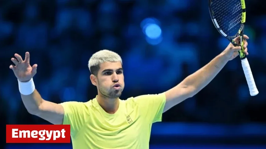 Thrilling Showdown as Fritz Defeats Alcaraz 6-7 7-5 6-3 in ATP Finals Group Stage Clash