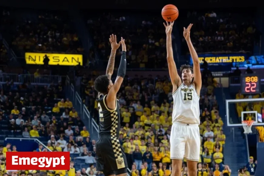 Aday Mara Shines as Michigan’s Leading Big Man