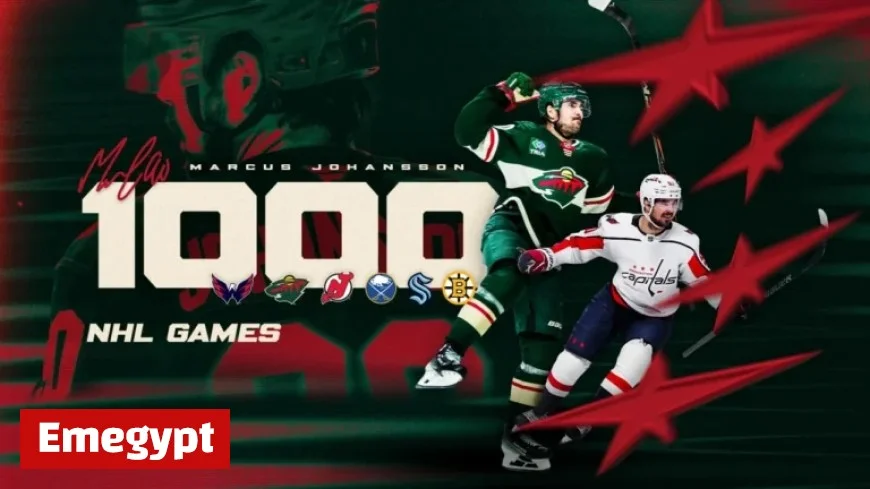 Marcus Johansson to Celebrate 1,000th NHL Game Tonight with Minnesota Wild