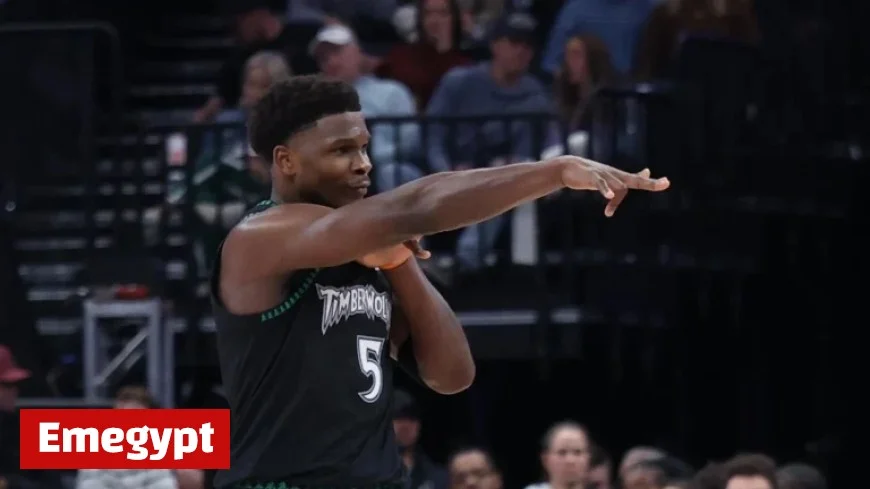 Anthony Edwards Shines from Three-Point Range as Wolves Dominate Jazz