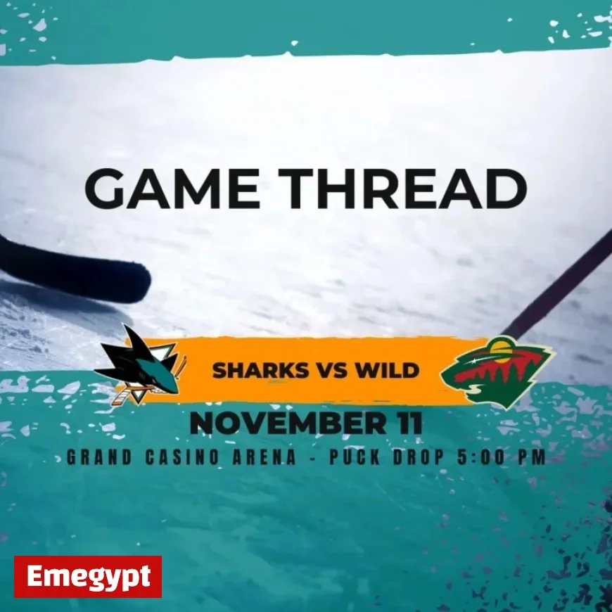 Sharks vs. Wild: Lineup, Game Thread, and Viewing Details