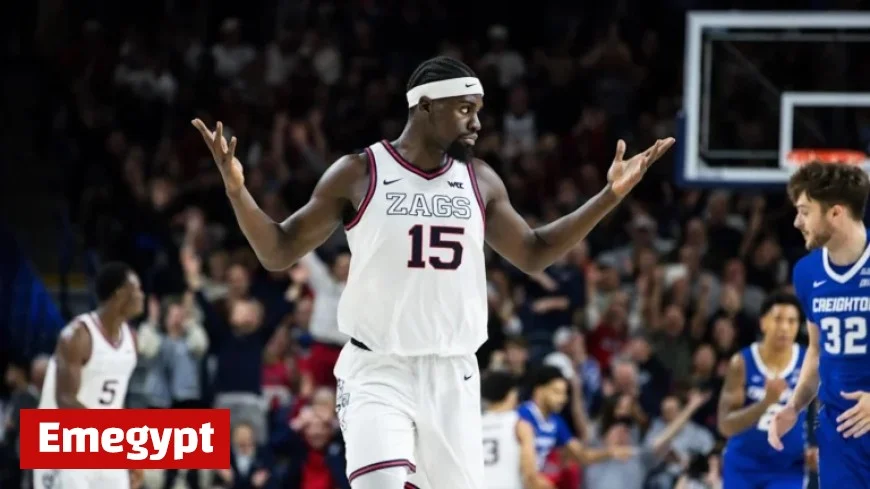 Gonzaga’s Graham Ike Achieves Scoring Milestone Against Creighton