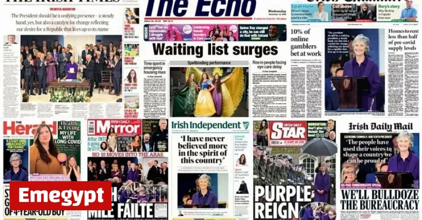 Wednesday’s Front Page Highlights: Insights from Today’s Newspapers