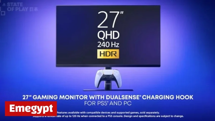 Sony Launches 27-Inch, 240Hz Monitor with PS5 Controller Charging