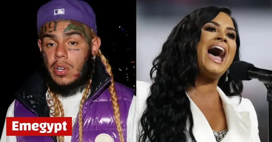 6ix9ine Predicts Demi Lovato’s Potential Relapse