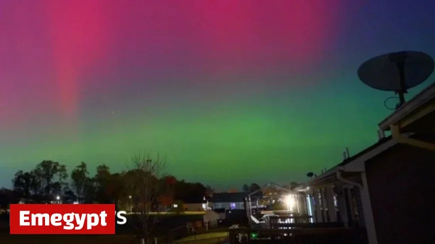 Experience the Spectacle: Timelapse Captures Rare Northern Lights Display Over Iowa