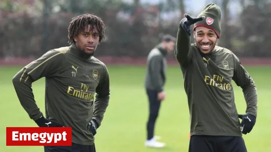 Iwobi Praises Aubameyang’s Incredible Aura
