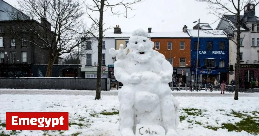 Met Eireann Releases Updated Ireland Weather Forecast While UK Braces for Two Weeks of Snow