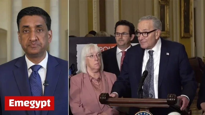Ro Khanna Criticizes Senate Deal Ending Government Shutdown Calls for Schumer’s Resignation and Questions Epstein Files