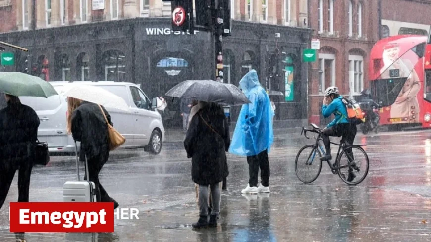UK braces for Storm Claudia as Met Office issues amber rainfall warning