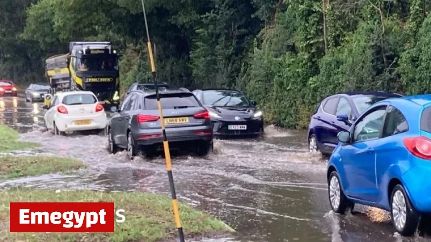 Met Office Alerts Region to Imminent Heavy Rainfall Warnings