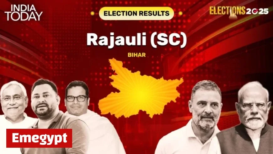 Rajauli SC Election Result 2025 Live Updates: Vimal Rajbanshi from LJPRV in Intense Battle with RJD’s Pinki Bharti