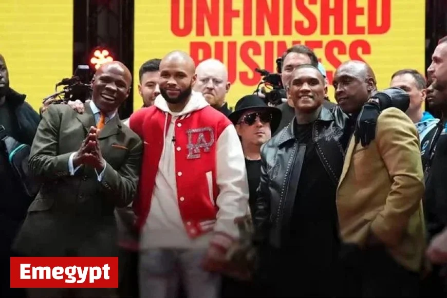 Chris Eubank Jr and Conor Benn Take Backseat as Legendary Fathers Steal the Spotlight at Media Event