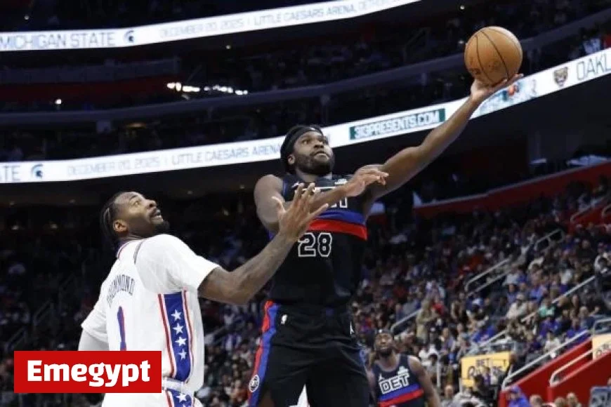 Javonte Green Leads Short-Handed Pistons to Comeback Victory Over 76ers