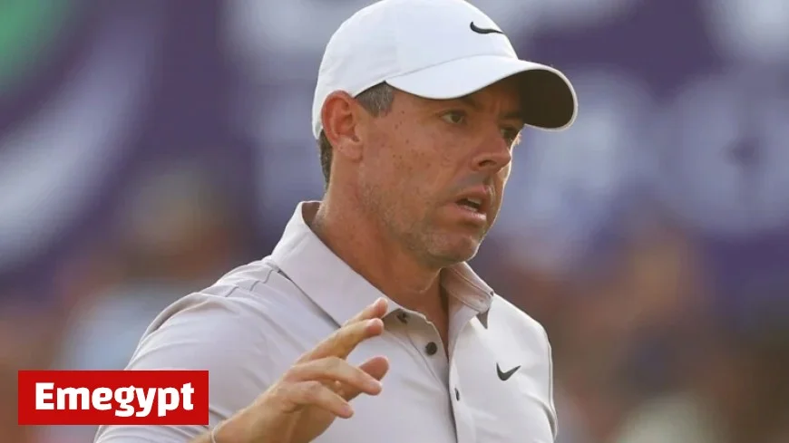 Rory McIlroy Ties for Lead at DP World Tour Championship