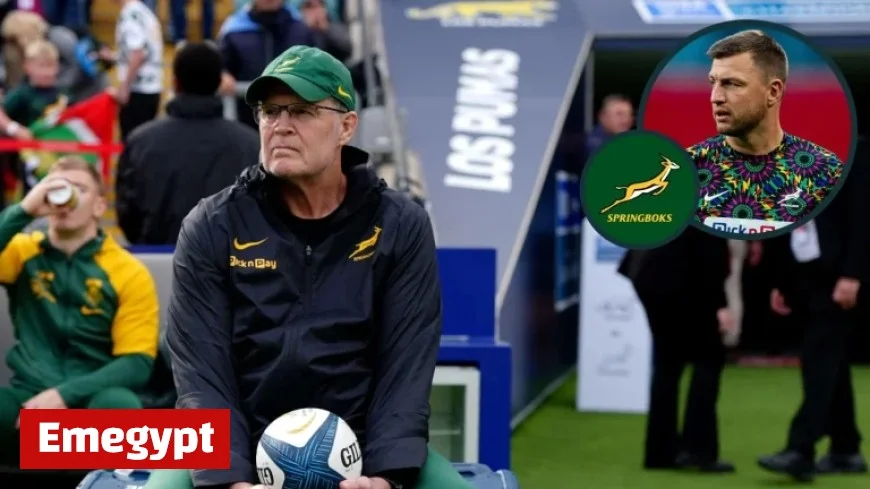 Rassie Erasmus Reveals Springboks Front-Row Strategy Against Italy