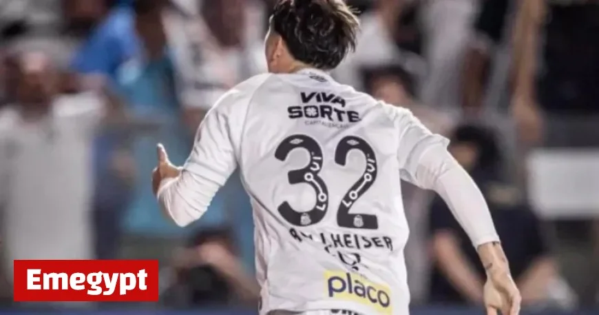 Rollheiser Celebrates Goal in Santos Classic and Thanks Fans for Their Support After a Great Match