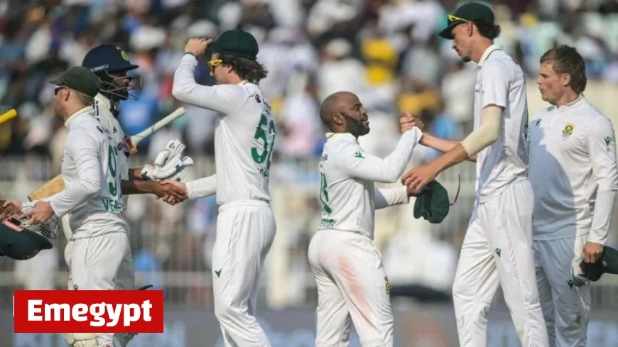 South Africa Clinches First Test Victory in India Since 2010 in Nail-biting Low-Scoring Showdown