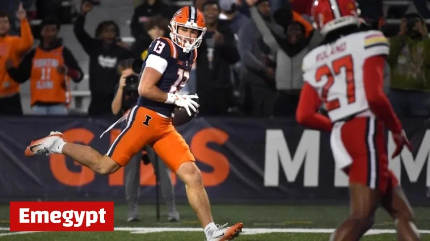 Illinois Football’s Triumph Over Maryland Highlighted by Three Key Stats